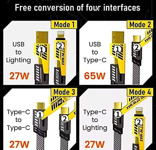 4-in-1 Transforming Cable thumbnail 3