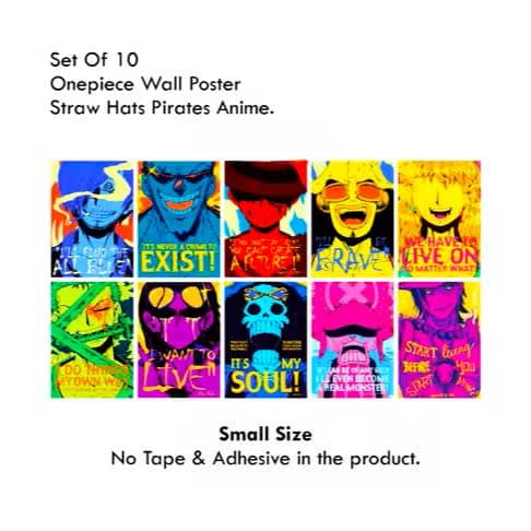 One Piece Posters | Set of 10 image 2