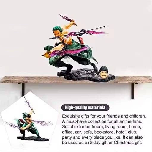 Zoro Action Figure Set (with Dual Head Attachments) image 3